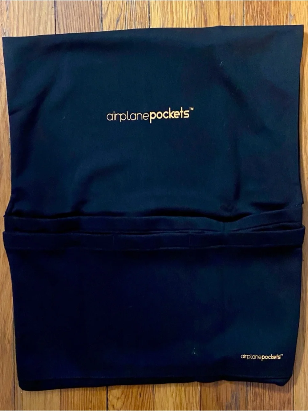 Airplane Pockets Sanitary Tray Table Cover with four pockets - Picture 1 of 6